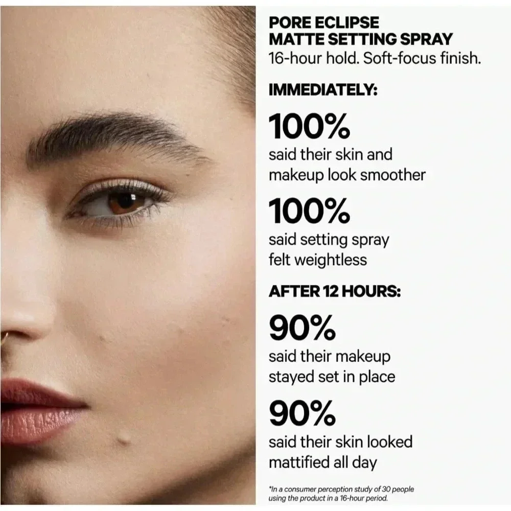 Milk Makeup Pore Eclipse Mattifying + Blurring Setting Spray 1.35 oz NIB